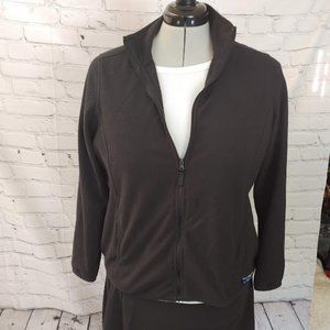 L.L Bean Light Weight Full Zip Fleece Jacket